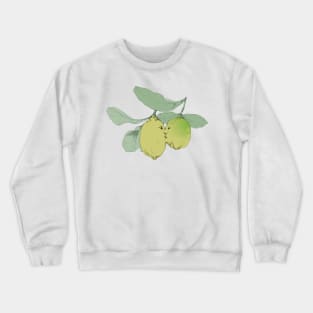 lemon Crewneck Sweatshirt